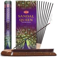 인센스스틱 TRUMIRI Sandal Queen Incense Sticks And Incense Stick Holder Bundle Insence Insense Hem Incense Sticks
