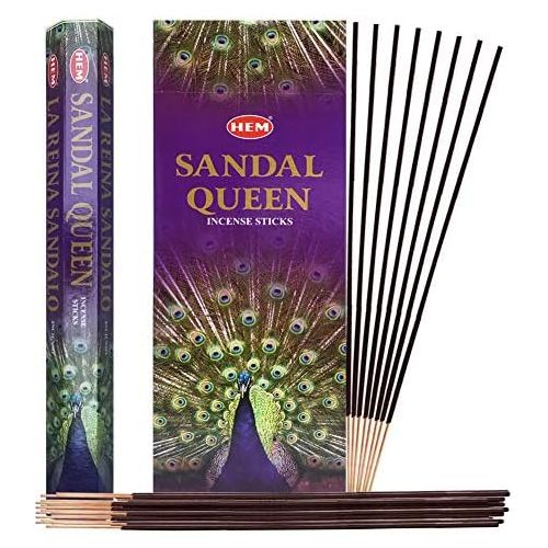  인센스스틱 TRUMIRI Sandal Queen Incense Sticks And Incense Stick Holder Bundle Insence Insense Hem Incense Sticks