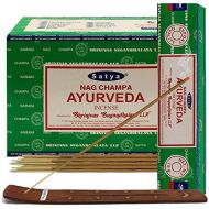 인센스스틱 TRUMIRI Ayurveda Incense Sticks And Incense Stick Holder Bundle Insence Insense Satya Incense