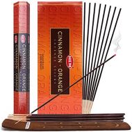 인센스스틱 TRUMIRI Cinnamon Orange Incense Sticks And Incense Stick Holder Bundle Insence Insense Hem Incense Sticks