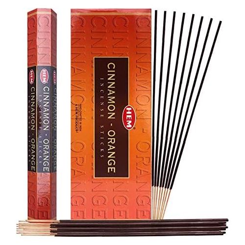  인센스스틱 TRUMIRI Cinnamon Orange Incense Sticks And Incense Stick Holder Bundle Insence Insense Hem Incense Sticks