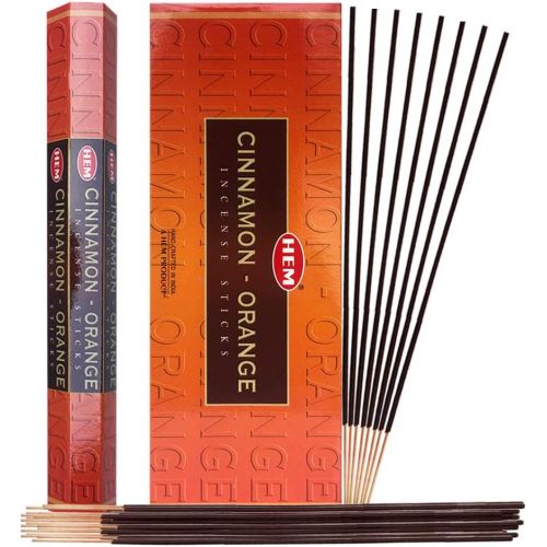  인센스스틱 TRUMIRI Cinnamon Orange Incense Sticks And Incense Stick Holder Bundle Insence Insense Hem Incense Sticks