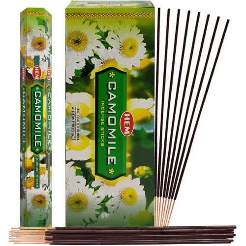  인센스스틱 TRUMIRI Camomile Incense Sticks And Incense Stick Holder Bundle Insence Insense Hem Incense Sticks