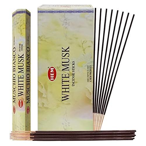  인센스스틱 TRUMIRI White Musk Incense Sticks And Incense Stick Holder Bundle Insence Insense Hem Incense Sticks