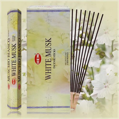  인센스스틱 TRUMIRI White Musk Incense Sticks And Incense Stick Holder Bundle Insence Insense Hem Incense Sticks