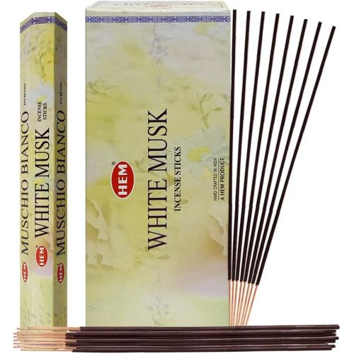  인센스스틱 TRUMIRI White Musk Incense Sticks And Incense Stick Holder Bundle Insence Insense Hem Incense Sticks