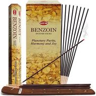 인센스스틱 TRUMIRI Benzoin Incense Sticks And Incense Stick Holder Bundle Insence Insense Hem Incense Sticks