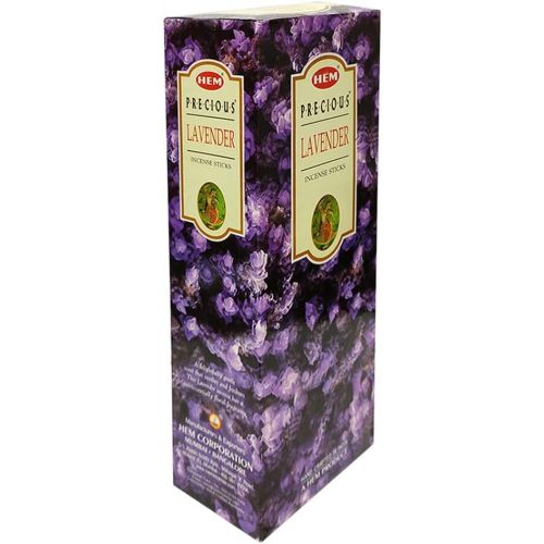  인센스스틱 TRUMIRI Incense Stick Holder Bundle with Hem Precious Lavender 20g Incense Sticks - Pack of 6 (Approx 120 Sticks)