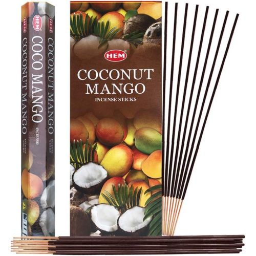  인센스스틱 TRUMIRI Coconut Mango Incense Sticks And Incense Stick Holder Bundle Insence Insense Hem Incense Sticks