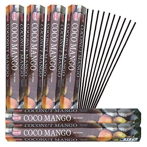  인센스스틱 TRUMIRI Coconut Mango Incense Sticks And Incense Stick Holder Bundle Insence Insense Hem Incense Sticks