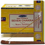 인센스스틱 TRUMIRI Seven Chakra Incense Sticks And Incense Stick Holder Bundle Insence Insense Satya Incense