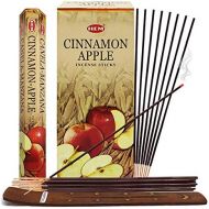 인센스스틱 TRUMIRI Cinnamon Apple Incense Sticks And Incense Stick Holder Bundle Insence Insense Hem Incense Sticks