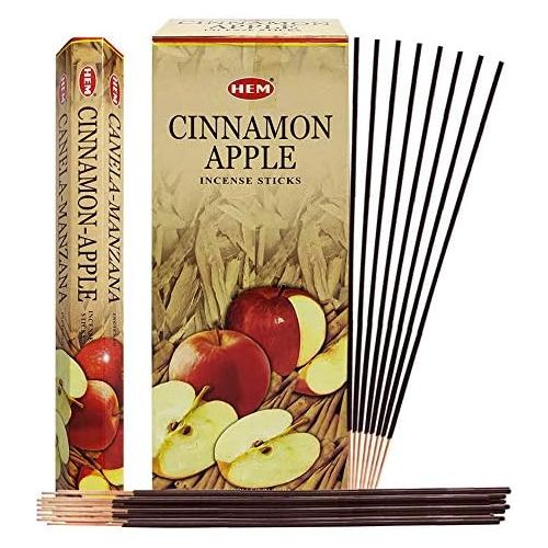  인센스스틱 TRUMIRI Cinnamon Apple Incense Sticks And Incense Stick Holder Bundle Insence Insense Hem Incense Sticks