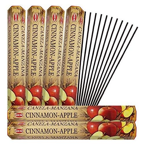  인센스스틱 TRUMIRI Cinnamon Apple Incense Sticks And Incense Stick Holder Bundle Insence Insense Hem Incense Sticks