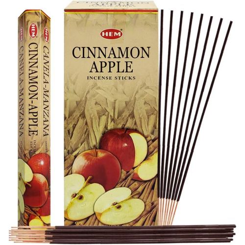  인센스스틱 TRUMIRI Cinnamon Apple Incense Sticks And Incense Stick Holder Bundle Insence Insense Hem Incense Sticks