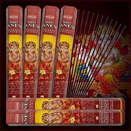  인센스스틱 TRUMIRI Shree Ganesh Incense Sticks And Incense Stick Holder Bundle Insence Insense Hem Incense Sticks