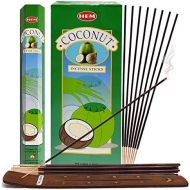 인센스스틱 TRUMIRI Coconut Incense Sticks And Incense Stick Holder Bundle Insence Insense Hem Incense Sticks