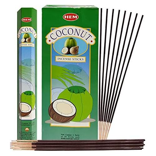  인센스스틱 TRUMIRI Coconut Incense Sticks And Incense Stick Holder Bundle Insence Insense Hem Incense Sticks