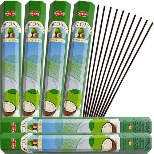  인센스스틱 TRUMIRI Coconut Incense Sticks And Incense Stick Holder Bundle Insence Insense Hem Incense Sticks