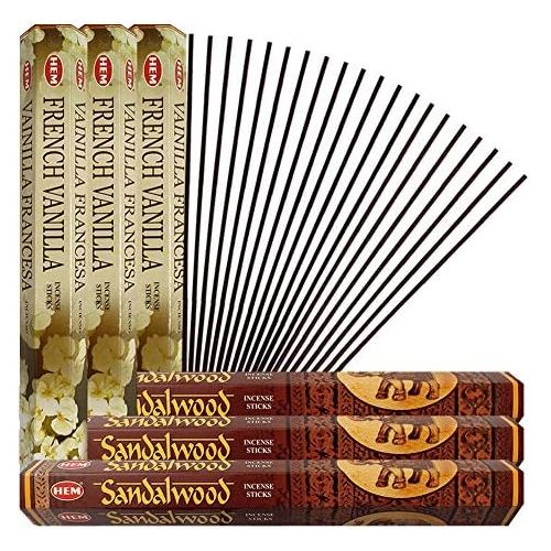  인센스스틱 TRUMIRI Sandalwood Incense Sticks And French Vanilla Incense Sticks With Incense Holder Bundle For Home Fragrance And Spiritual Decor