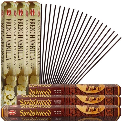  인센스스틱 TRUMIRI Sandalwood Incense Sticks And French Vanilla Incense Sticks With Incense Holder Bundle For Home Fragrance And Spiritual Decor