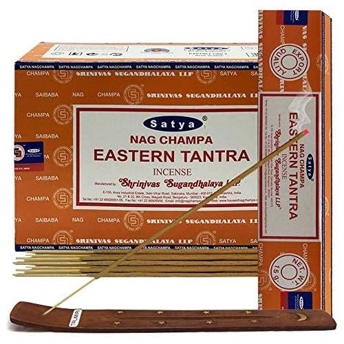  인센스스틱 TRUMIRI Eastern Tantra Incense Sticks And Incense Stick Holder Bundle Insence Insense Satya Incense