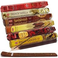 인센스스틱 TRUMIRI Hem Incense Sticks Variety Pack #22 And Incense Stick Holder Bundle With 6 Most Desired Fragrances