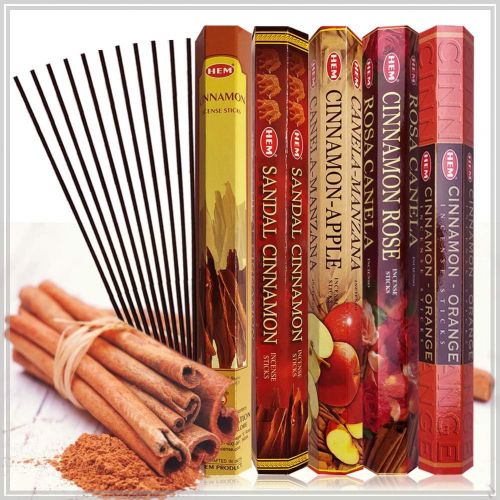  인센스스틱 TRUMIRI Hem Incense Sticks Variety Pack #8 And Incense Stick Holder Bundle With 5 Cinnamon Based Fragrances