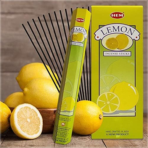  인센스스틱 TRUMIRI Lemon Incense Sticks And Incense Stick Holder Bundle Insence Insense Hem Incense Sticks