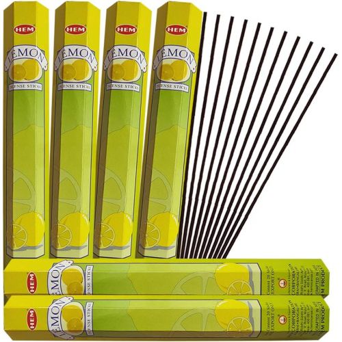  인센스스틱 TRUMIRI Lemon Incense Sticks And Incense Stick Holder Bundle Insence Insense Hem Incense Sticks