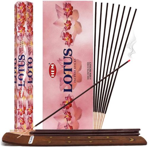  인센스스틱 TRUMIRI Lotus Incense Sticks And Incense Stick Holder Bundle Insence Insense Hem Incense Sticks