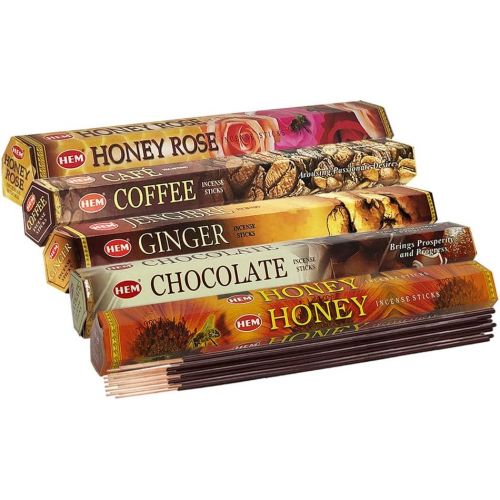  인센스스틱 TRUMIRI Hem Incense Sticks Variety Pack #15 And Incense Stick Holder Bundle With 5 Popular Flavor Themed Fragrances