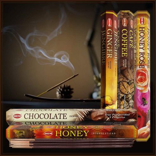  인센스스틱 TRUMIRI Hem Incense Sticks Variety Pack #15 And Incense Stick Holder Bundle With 5 Popular Flavor Themed Fragrances