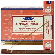 인센스스틱 TRUMIRI Egyptian Pyramid Incense Sticks And Incense Stick Holder Bundle Insence Insense Satya Incense