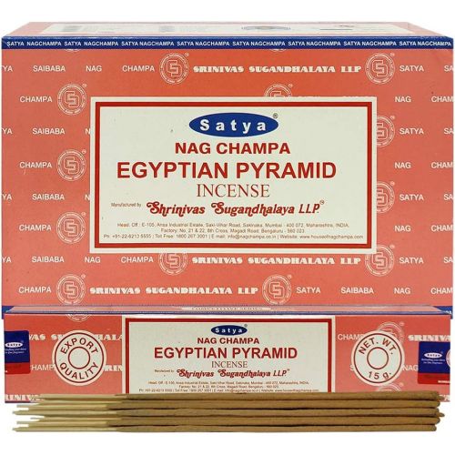  인센스스틱 TRUMIRI Egyptian Pyramid Incense Sticks And Incense Stick Holder Bundle Insence Insense Satya Incense