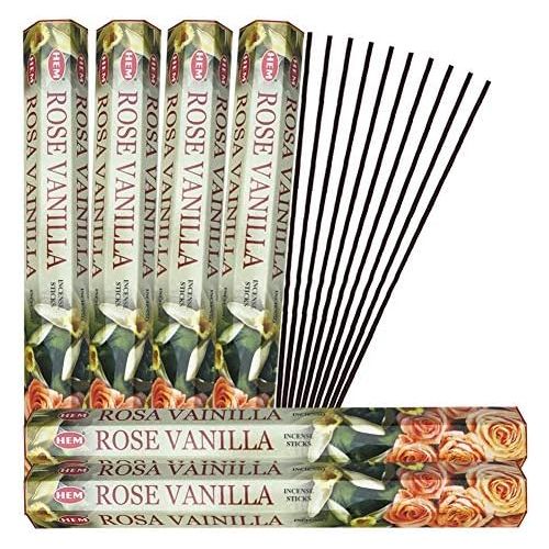  인센스스틱 TRUMIRI Vanilla Rose Incense Sticks And Incense Stick Holder Bundle Insence Insense Hem Incense Sticks