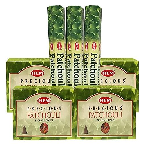  인센스스틱 TRUMIRI Patchouli Incense sticks and cone incense holder variety pack bundle insence insense inscents insienso