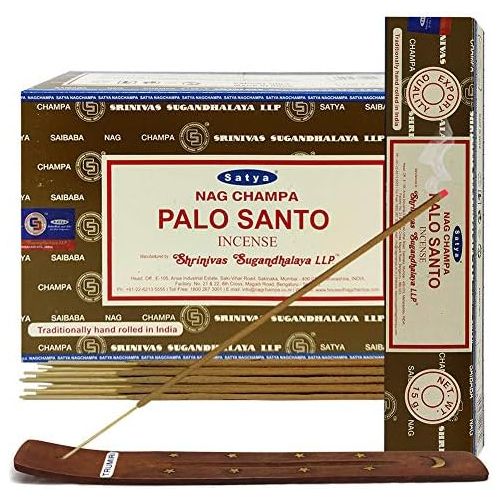  인센스스틱 TRUMIRI Palo Santo Incense Sticks And Incense Stick Holder Bundle Insence Insense Satya Incense