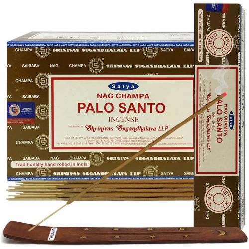  인센스스틱 TRUMIRI Palo Santo Incense Sticks And Incense Stick Holder Bundle Insence Insense Satya Incense