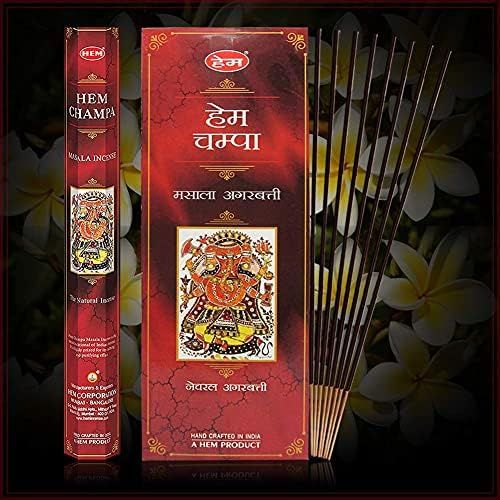  인센스스틱 TRUMIRI Hem Champa Incense Sticks And Incense Stick Holder Bundle Insence Insense Hem Incense Sticks