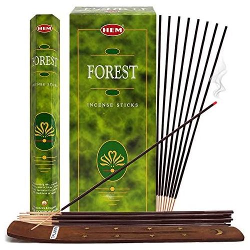  인센스스틱 TRUMIRI Forest Incense Sticks And Incense Stick Holder Bundle Insence Insense Hem Incense Sticks