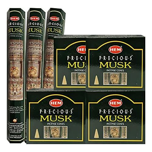  인센스스틱 TRUMIRI Musk Incense sticks and cone incense holder variety pack bundle insence insense inscents insienso