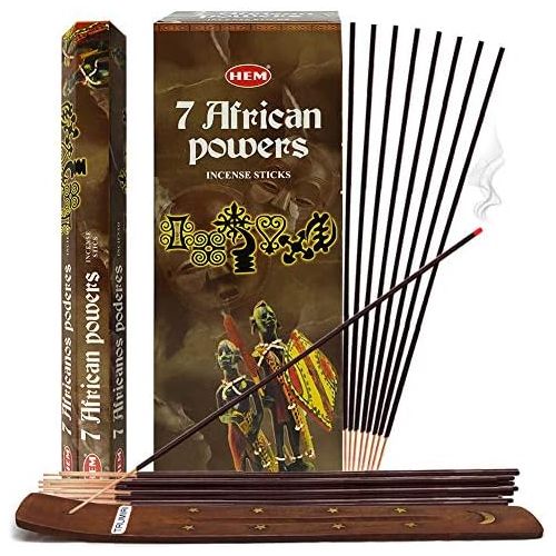  인센스스틱 TRUMIRI 7 African Powers Incense Sticks And Incense Stick Holder Bundle Insence Insense Hem Incense Sticks