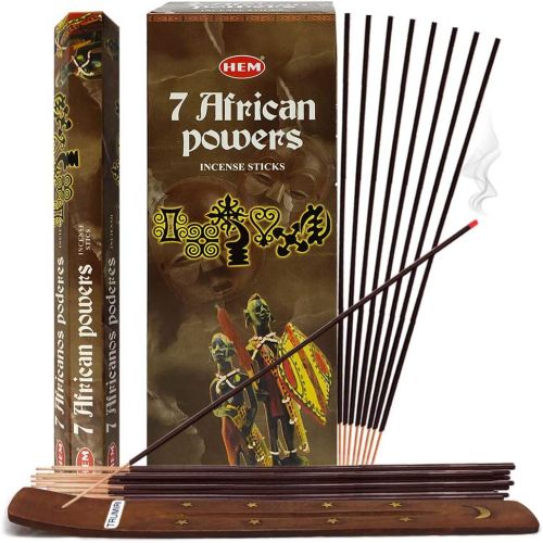  인센스스틱 TRUMIRI 7 African Powers Incense Sticks And Incense Stick Holder Bundle Insence Insense Hem Incense Sticks