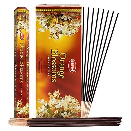  인센스스틱 TRUMIRI Orange Blossom Incense Sticks And Incense Stick Holder Bundle Insence Insense Hem Incense Sticks