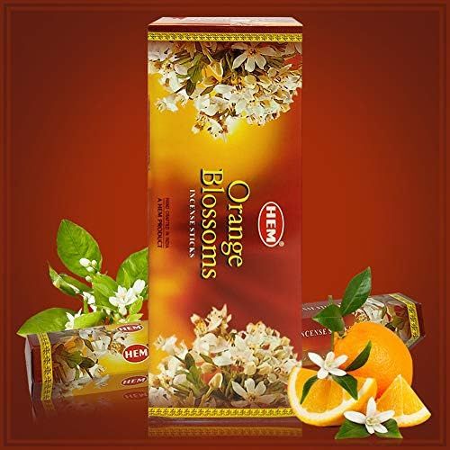  인센스스틱 TRUMIRI Orange Blossom Incense Sticks And Incense Stick Holder Bundle Insence Insense Hem Incense Sticks