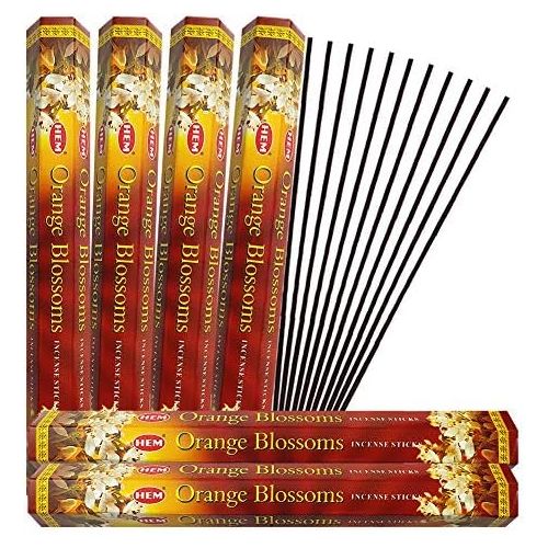  인센스스틱 TRUMIRI Orange Blossom Incense Sticks And Incense Stick Holder Bundle Insence Insense Hem Incense Sticks