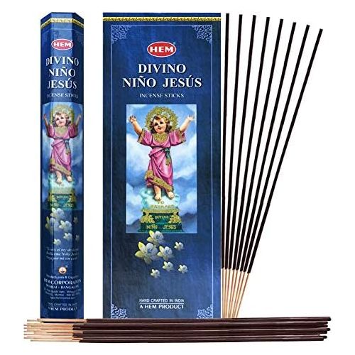  인센스스틱 TRUMIRI Divino Nino Jesus Incense Sticks And Incense Stick Holder Bundle Insence Insense Hem Incense Sticks