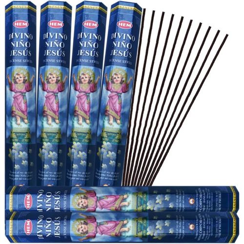  인센스스틱 TRUMIRI Divino Nino Jesus Incense Sticks And Incense Stick Holder Bundle Insence Insense Hem Incense Sticks