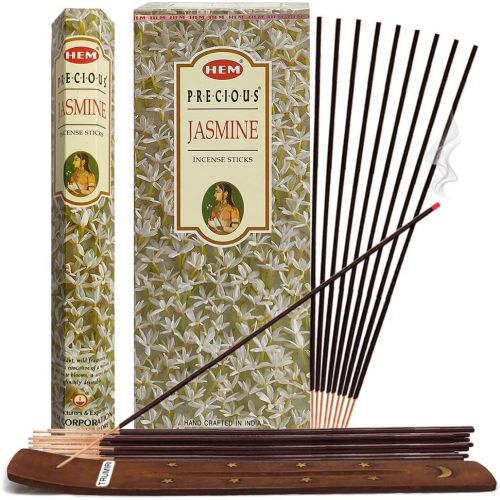  인센스스틱 TRUMIRI Precious Jasmine Incense Sticks And Incense Stick Holder Bundle Insence Insense Hem Incense Sticks